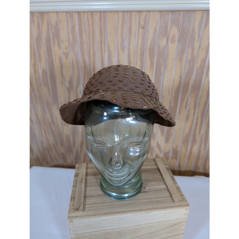 Vintage Women's Flore Miller Hat, One Size, Brown - Picture 5 of 10